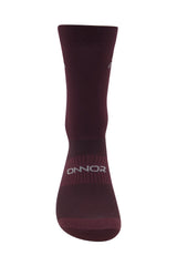 Unisex Burgundy Cycling Socks - best cycling sock