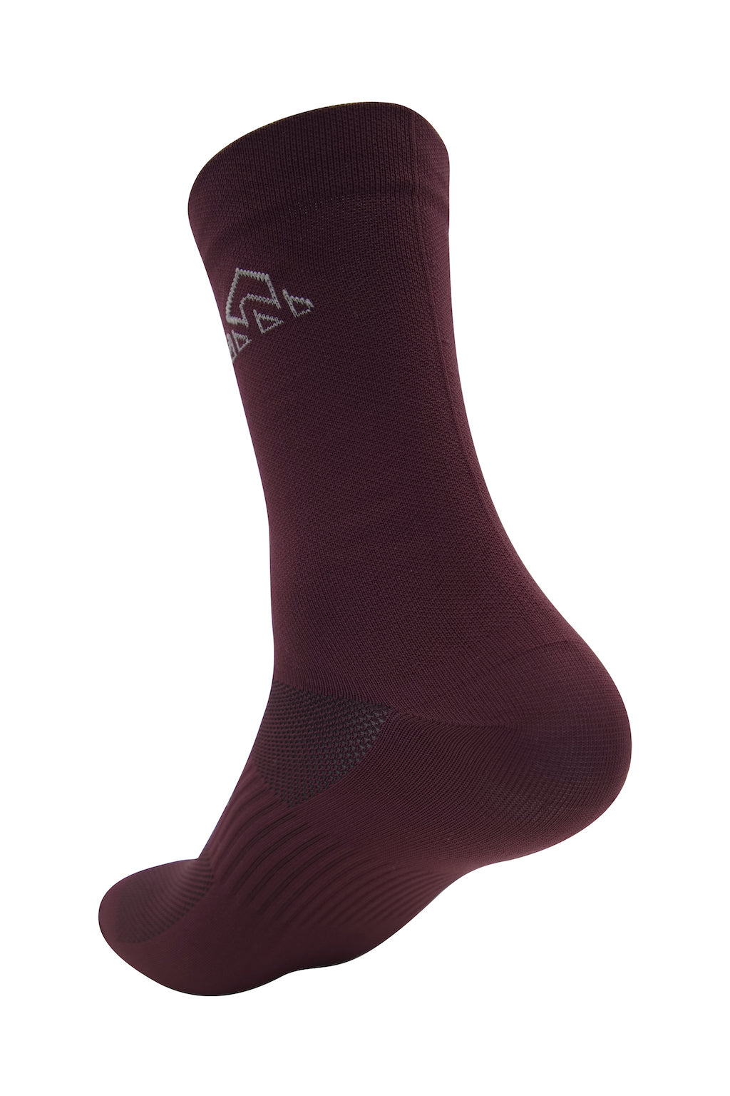 Unisex Burgundy Cycling Socks - cycling sock sizes