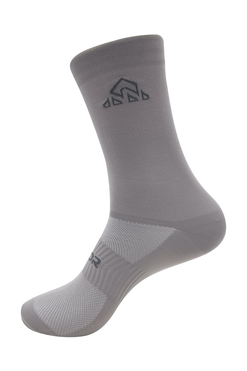 cycle clothing - Unisex Gray Cycling Socks - cycling sock brands