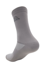 Unisex Gray Cycling Socks - cycling sock designs
