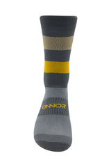 Unisex Gray / Khaki Cycling Socks - lightweight cycling sock