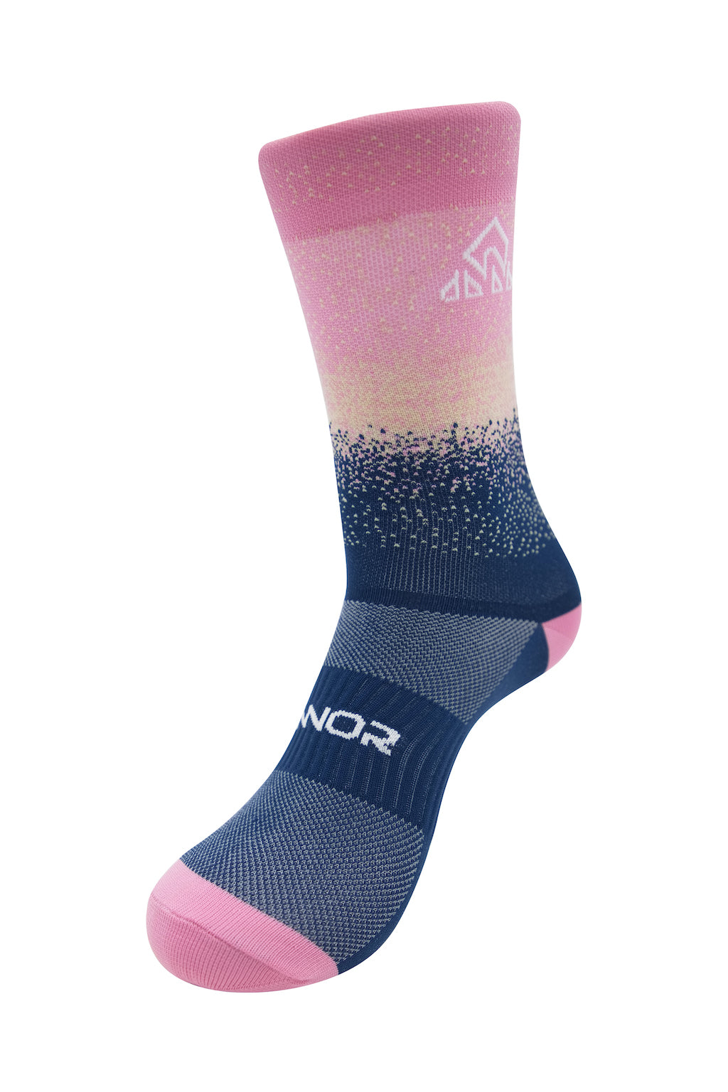 bike casual wear - Unisex Peach Degree Cycling Socks - top cycling sock brand