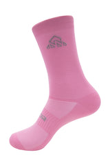 road bike clothing - Unisex Pink Cycling Socks - cycling sock colours