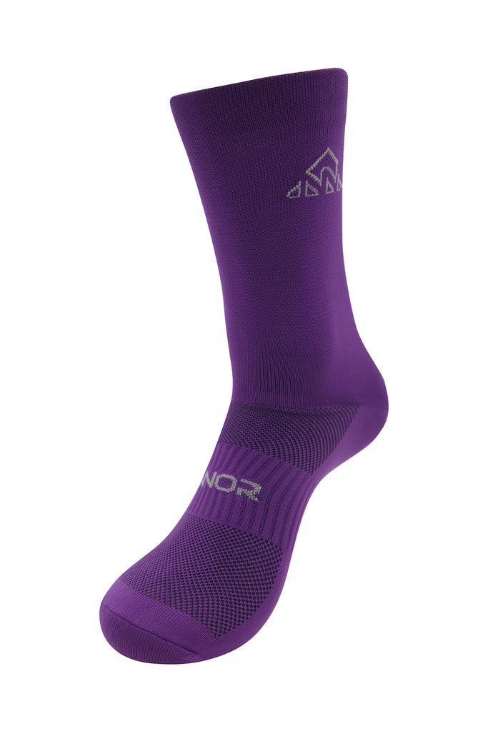 Unisex Purple Cycling Socks - men's purple cycling socks - cycling clothes - Unisex Purple Cycling Socks - cycling sock colours