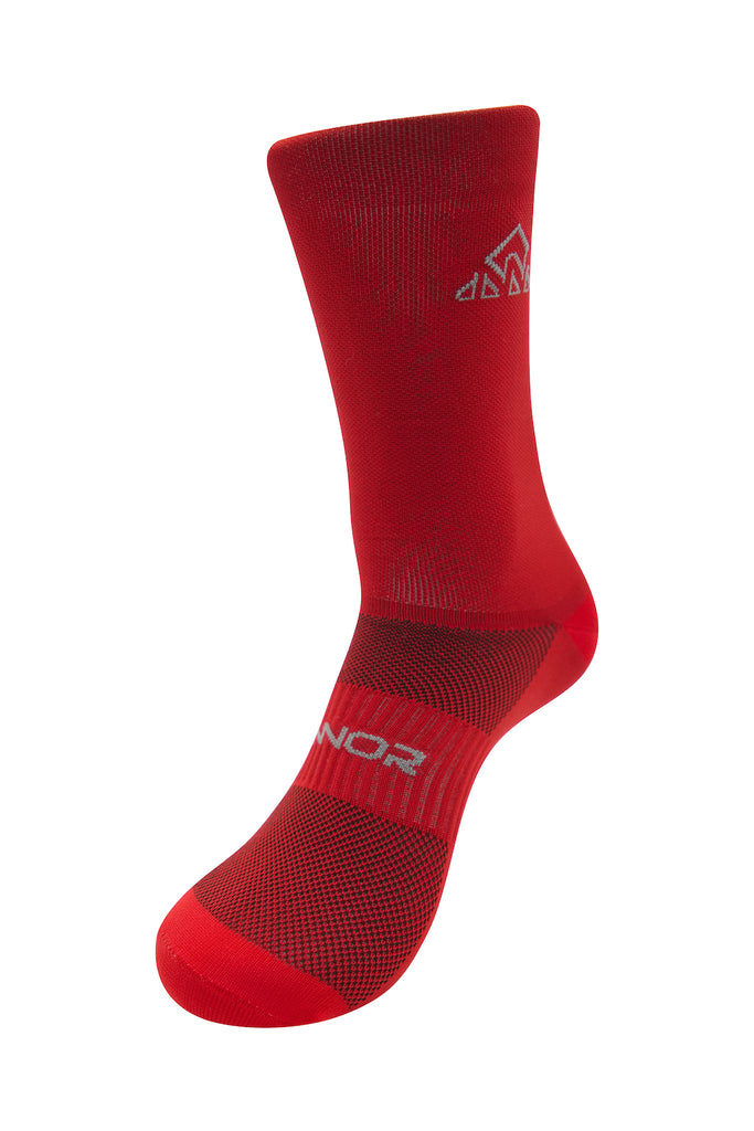 Unisex Red Cycling Socks - men's red cycling socks - bike gear clothing - Unisex Red Cycling Socks - best cycling sock
