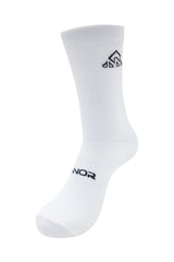 clothes bikers wear - Unisex White Cycling Socks - best cycling sock