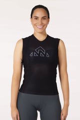 activewear bike, women's black professional base layer