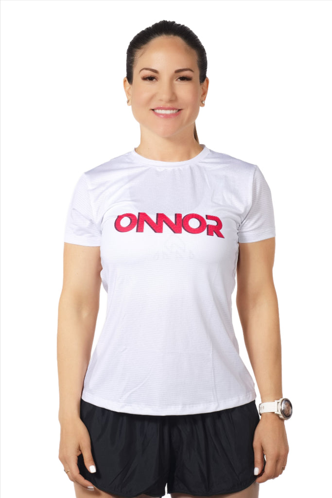 Women's ONNOR Running White Pro Shirt – T-Shirts Short Sleeve