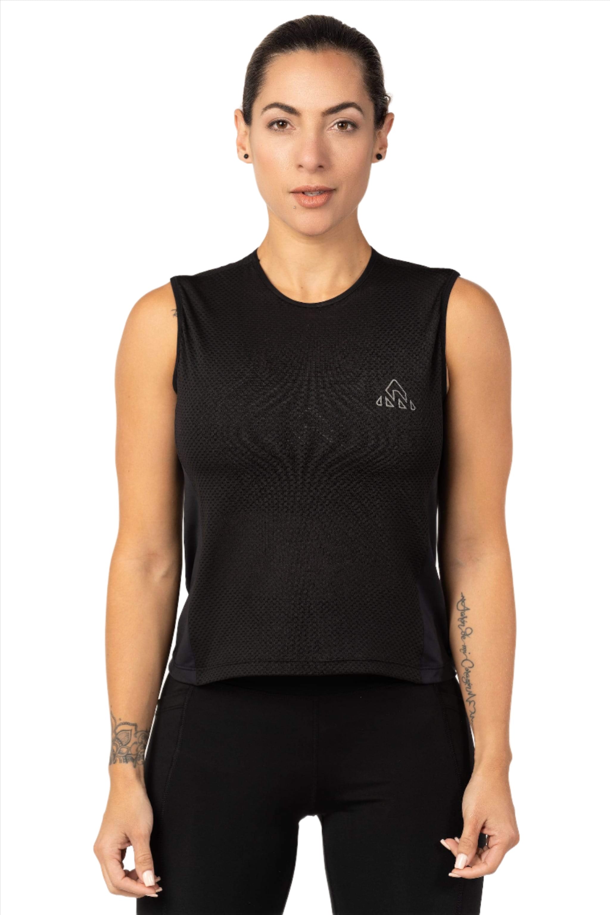 bicycle clothing, women's black professional base layer