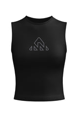 activewear bike, women's black professional base layer