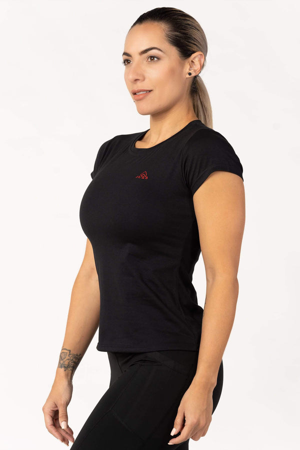  buy running  fitness apparel expert miami -  Best running t-shirt for women price Miami, running clothing, Women's running black t-shirt