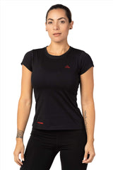 Running clothing, Women's Cotton Sport T-Shirt - Short Sleeve Black, cheap running t-shirt, women's running t-shirt price Miami Beach, running apparel, Women's running black t-shirt