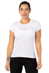Running clothing, Women's Cotton Sport T-Shirt - Short Sleeve White, cheap running t-shirt for women, running t-shirt sale Miami, running clothes, Women's sport white t-shirt