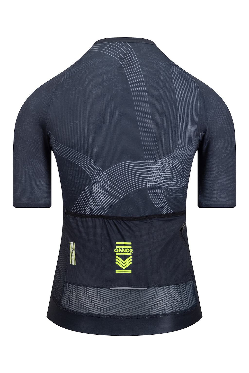 A women's cycling garment with short sleeves, modeled by a confident cyclist. The garment is designed to enhance performance and provide optimal comfort.