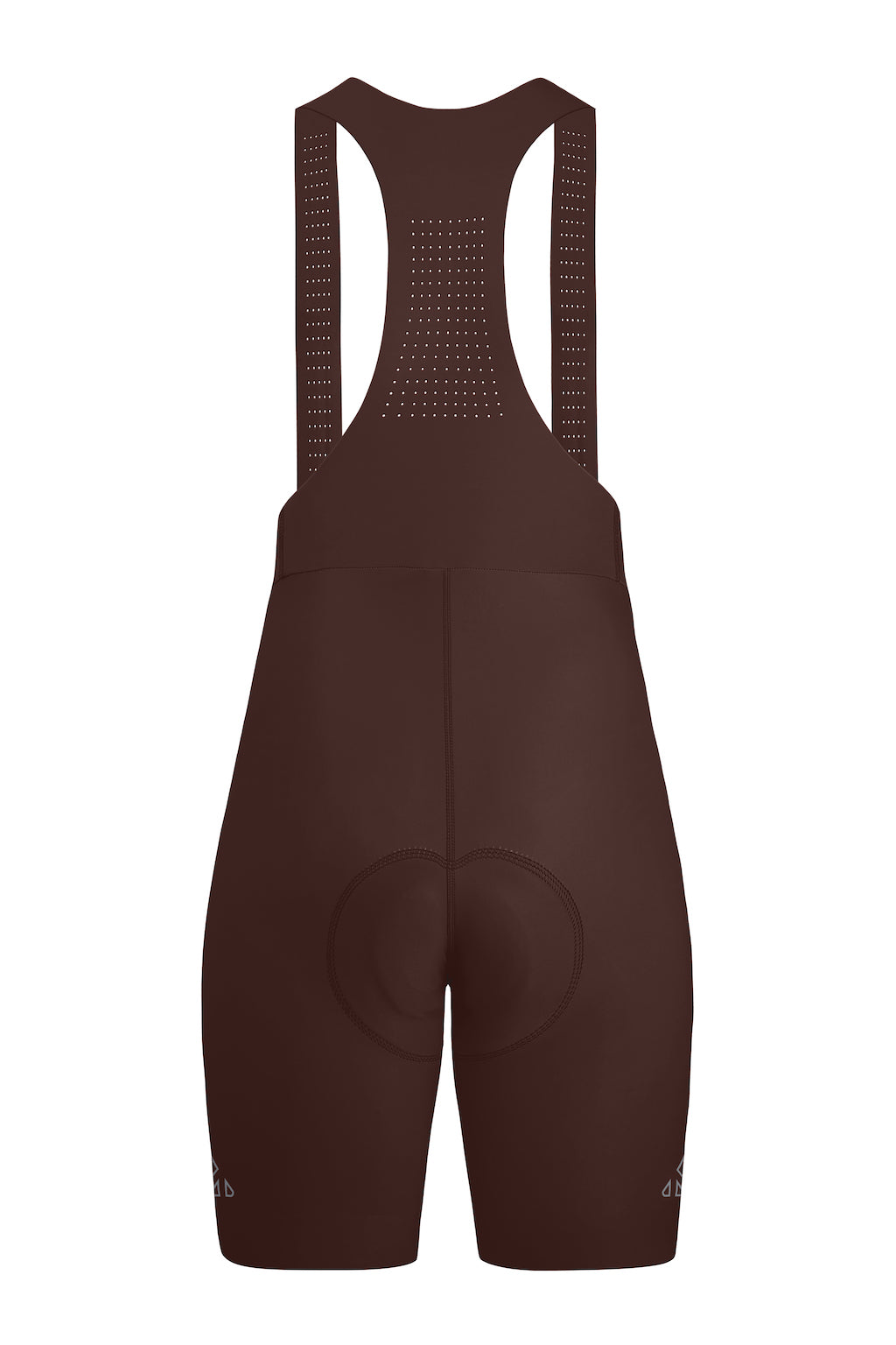 women's brown cycling bibs comfortable for amateur cyclists for long rides