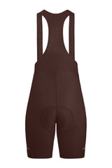 women's brown cycling bibs comfortable for amateur cyclists for long rides