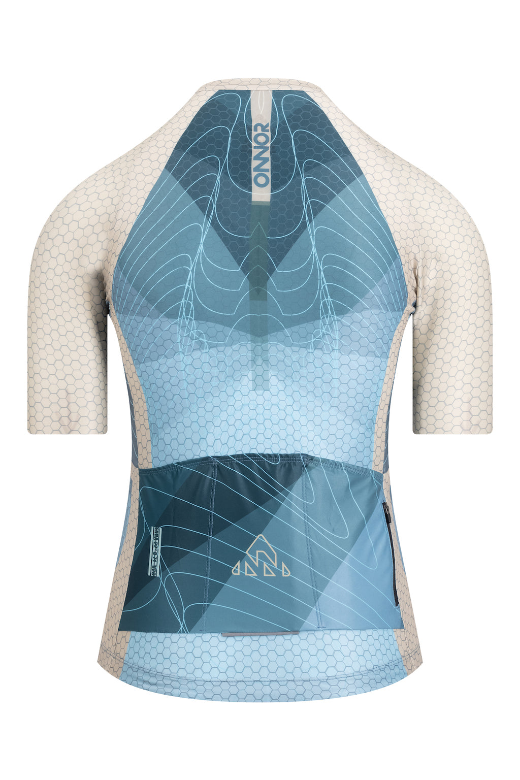 A female bike jersey in a vibrant color, boasting a short-sleeved design that offers freedom of movement and optimal ventilation.