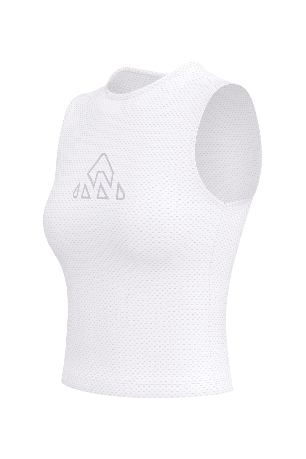 activewear biker, women's cycling base layer white