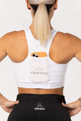 Women white fitnes sport bra, sale sport bra, Miami, professional sport bra